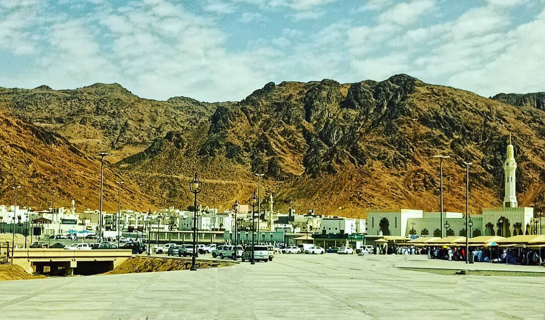 Mount Uhud and The Site if the Battle